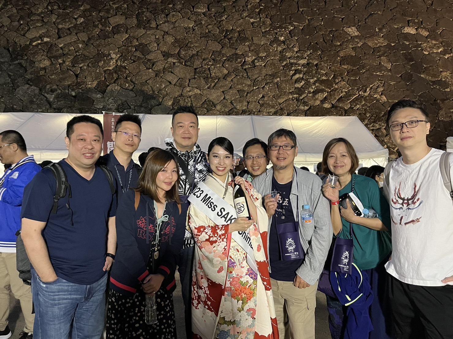 島根県酒造組合主催「しまねの地酒フェア」が開催されMiss SAKE 島根